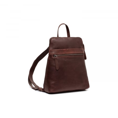 Rucsac de dama din piele moale, The Chesterfield Brand, Linford, Maro inchis [2]