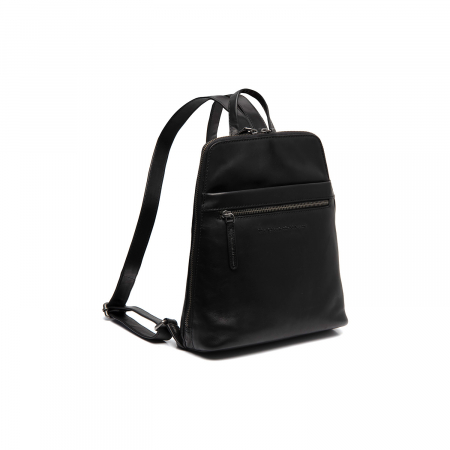 Rucsacuri - Rucsac de dama din piele moale, The Chesterfield Brand, Linford, Negru