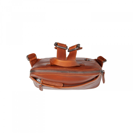 Rucsac de dama din piele moale, The Chesterfield Brand, Linford, Maro coniac [3]