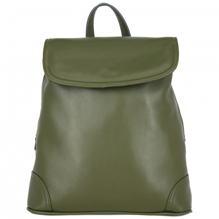Rucsac de dama din piele naturala, model 097, Verde [1]