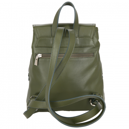 Rucsac de dama din piele naturala, model 097, Verde [2]