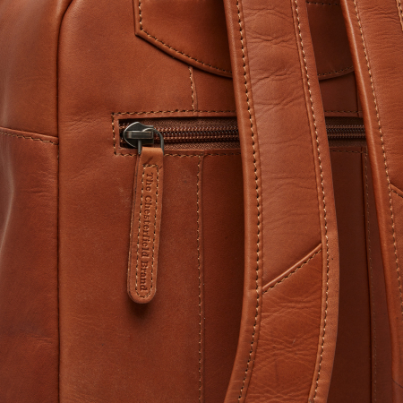 Rucsac de dama din piele naturala, The Chesterfield Brand, Bellary, Maro coniac [6]