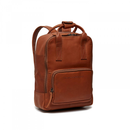 Rucsac de dama din piele naturala, The Chesterfield Brand, Bellary, Maro coniac