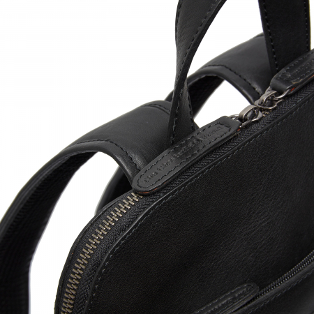 Rucsac de dama din piele naturala, The Chesterfield Brand, Bolzano, Negru [3]