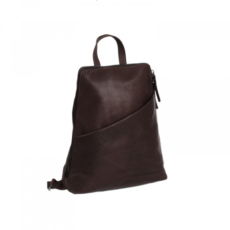 Rucsacuri - Rucsac de dama din piele naturala, The Chesterfield Brand, Claire, Maro inchis