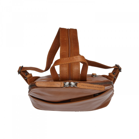 Rucsac de dama din piele naturala, The Chesterfield Brand, Claire, Maro coniac [3]