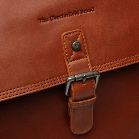 Rucsac de dama din piele naturala, The Chesterfield Brand, Farrow, Maro coniac [4]