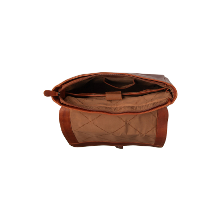 Rucsac de dama din piele naturala, The Chesterfield Brand, Farrow, Maro coniac [2]