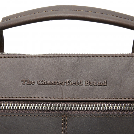 Rucsac de dama din piele naturala, The Chesterfield Brand, Harare, Maro inchis [2]