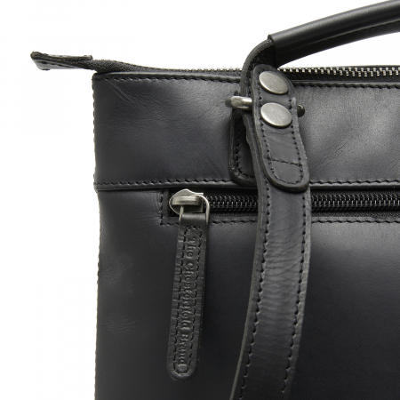 Rucsac de dama din piele naturala, The Chesterfield Brand, Harare, Negru [2]