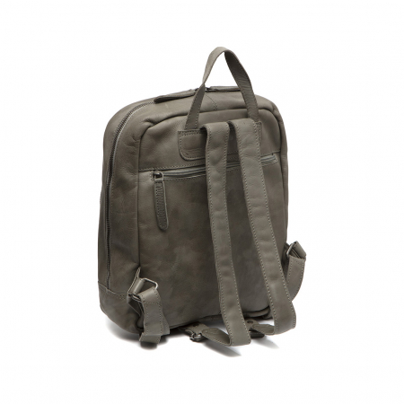 Rucsac de dama din piele naturala, The Chesterfield Brand, Luzern, Verde olive [3]
