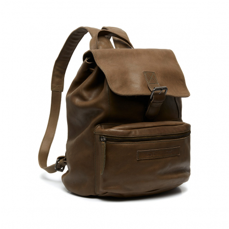 Rucsacuri - Rucsac de dama din piele naturala, The Chesterfield Brand, Mick, Verde olive