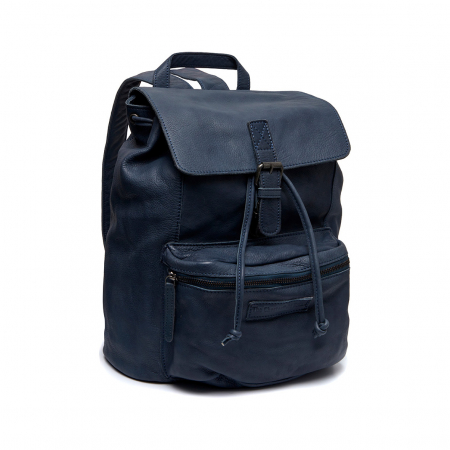 Rucsacuri - Rucsac de dama din piele naturala, The Chesterfield Brand, Mick, Bleumarin