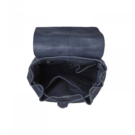 Rucsac de dama din piele naturala, The Chesterfield Brand, Mick, Bleumarin [1]