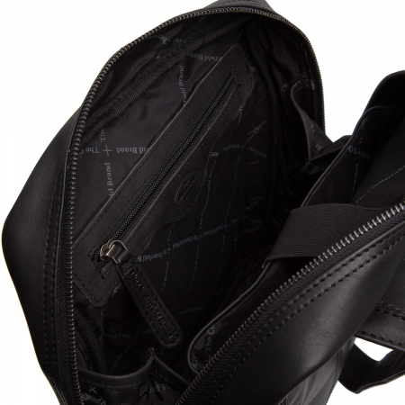 Rucsac de dama din piele naturala, The Chesterfield Brand, Mykonos, Negru [2]