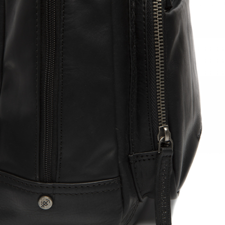 Rucsac de dama din piele naturala, The Chesterfield Brand, Santana, Negru [2]
