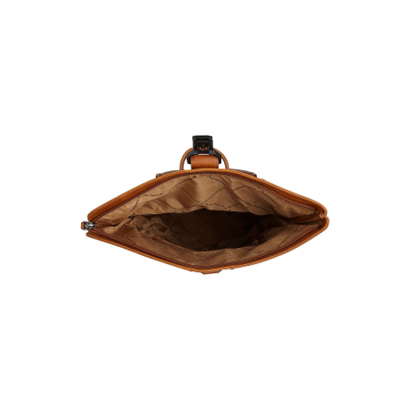 Rucsac unisex din piele naturala, The Chesterfield Brand, Savona, Maro coniac [6]