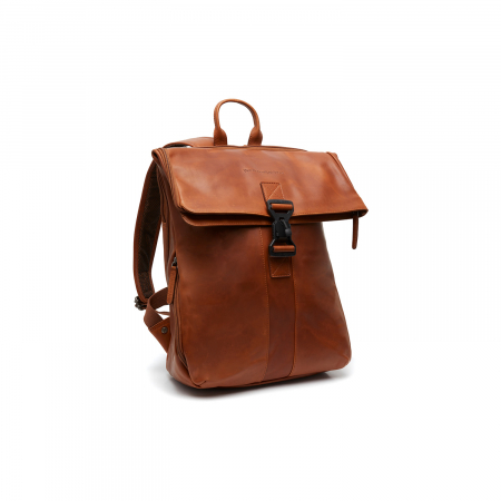 Rucsac unisex din piele naturala, The Chesterfield Brand, Savona, Maro coniac [2]