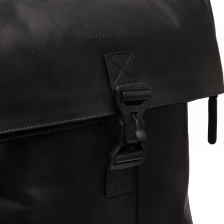 Rucsac unisex din piele naturala, The Chesterfield Brand, Savona, Negru [7]