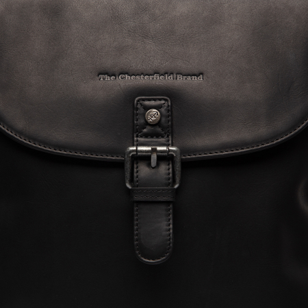 Rucsac de dama din piele naturala, The Chesterfield Brand, Vermont, Negru [2]