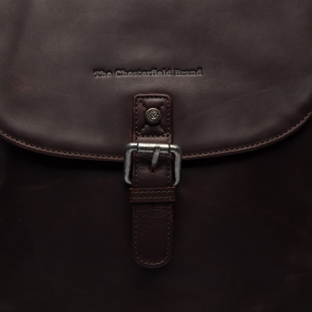 Rucsac de dama din piele naturala, The Chesterfield Brand, Vermont, Maro inchis [2]