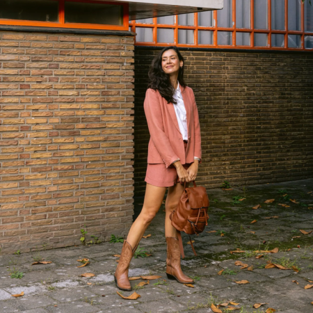 Rucsac de dama din piele naturala The Chesterfield Brand, Westwick - Maro coniac [1]