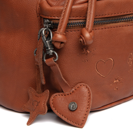 Rucsac de dama din piele naturala The Chesterfield Brand, Westwick - Maro coniac [3]