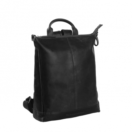 Rucsac de dama The Chesterfield Brand din piele moale, Saar, Negru [3]