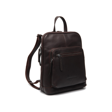 Rucsacuri - Rucsac de dama, The Chesterfield Brand din piele naturala, Floran, Maro inchis