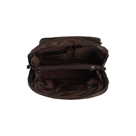 Rucsac de dama, The Chesterfield Brand din piele naturala, Floran, Maro inchis [1]