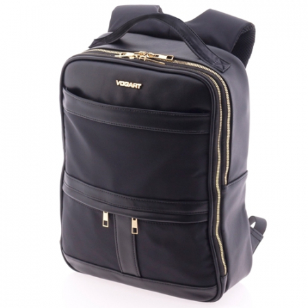 Barbati - Rucsac de laptop 13 inch, Vogart, din material textil, Negru