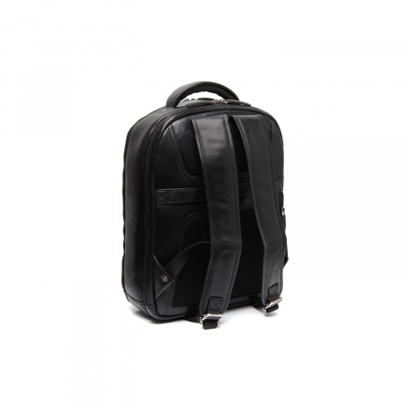 Rucsac de laptop 15 inch piele naturala, The Chesterfield brand, Maggiore, Negru [5]