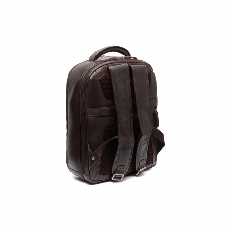Rucsac de laptop 15 inch piele naturala, The Chesterfield brand, Maggiore, Maro inchis [5]