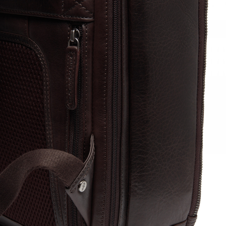 Rucsac de laptop 15 inch piele naturala, The Chesterfield brand, Maggiore, Maro inchis [4]