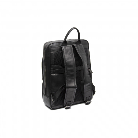 Rucsac de laptop 15 inch piele naturala, The Chesterfield brand, Nicola, Negru [5]