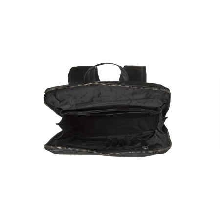 Rucsac de laptop din piele naturala, The Chesterfield Brand, Filmore, Negru [6]