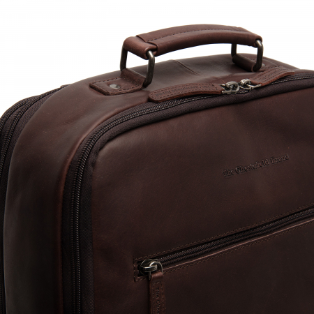 Rucsac calatorii, din piele naturala, The Chesterfield brand, Jamaica, Maro inchis [1]