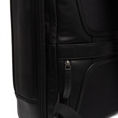 Rucsac calatorii, din piele naturala, The Chesterfield brand, Jamaica, Negru [8]