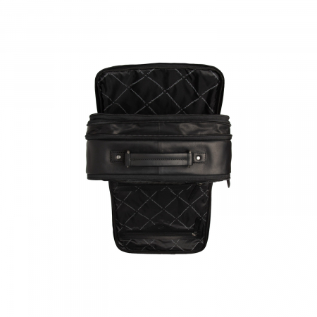 Rucsac calatorii, din piele naturala, The Chesterfield brand, Jamaica, Negru [5]