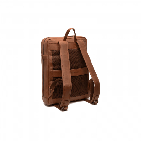 Rucsac de laptop din piele naturala, The Chesterfield Brand, Jasper, Maro coniac [6]