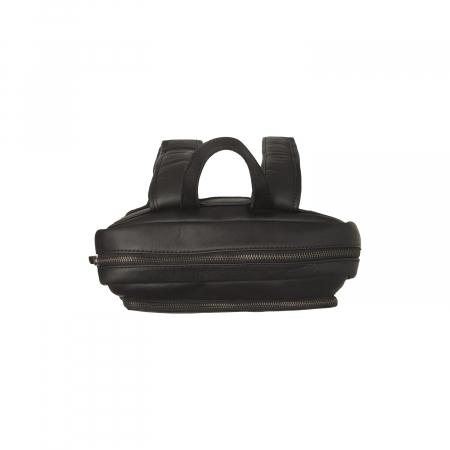 Rucsac de laptop din piele naturala, The Chesterfield Brand, Jasper, Negru [1]