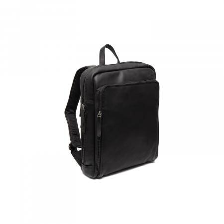 Rucsacuri - Rucsac de laptop din piele naturala, The Chesterfield Brand, Jasper, Negru