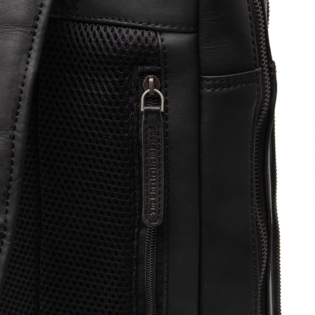 Rucsac de laptop din piele naturala, The Chesterfield Brand, Jasper, Negru [4]