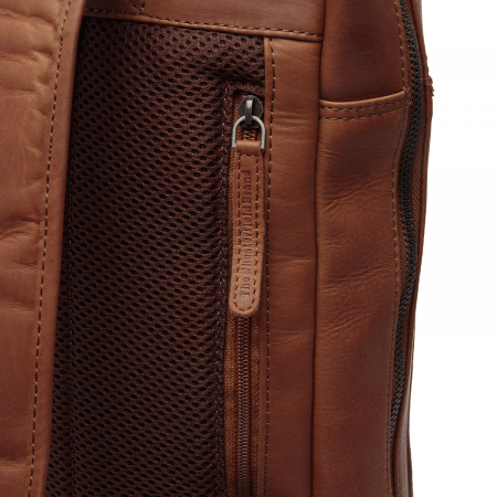 Rucsac de laptop din piele naturala, The Chesterfield Brand, Jasper, Maro coniac [5]
