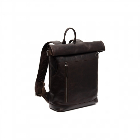 Rucsacuri - Rucsac din piele naturala, The Chesterfield Brand, Mazara unisex, Maro inchis