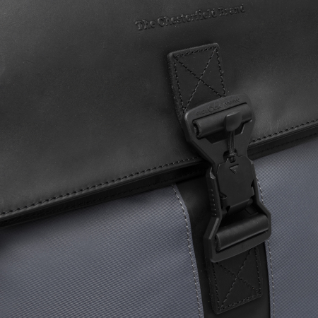 Rucsac din piele si nylon, The Chesterfield Brand, Trondheim, Gri [3]