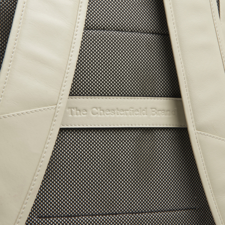 Rucsac din piele si nylon, The Chesterfield Brand, Trondheim, Bej [5]