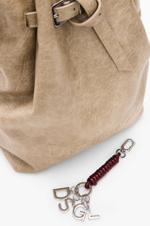 Rucsac / geanta de dama, Desigual, seria Half Logo Luen - Bej crud [3]