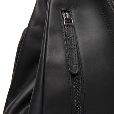 Rucsac / geanta de mana si umar 2 in 1, de dama, din piele naturala, The Chesterfield Brand, Howard, Negru [4]