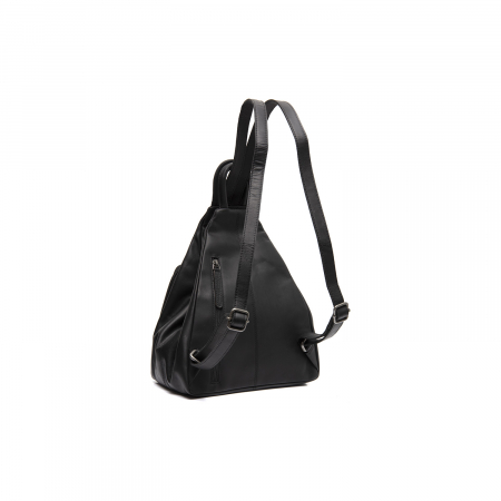 Rucsac / geanta de mana si umar 2 in 1, de dama, din piele naturala, The Chesterfield Brand, Howard, Negru [5]